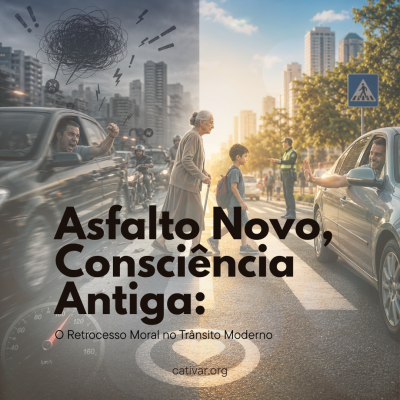 Asfalto Novo, Consciência Antiga: O Retrocesso Moral no Trânsito Moderno